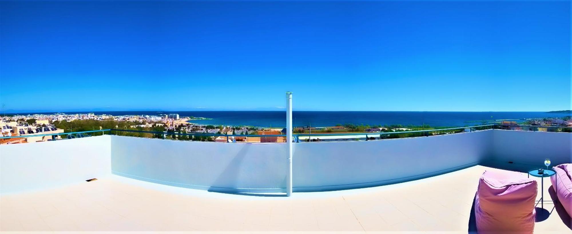 Groovy & Cozy Apt With Private Seaview Rooftop Terrace Rhodes City Esterno foto